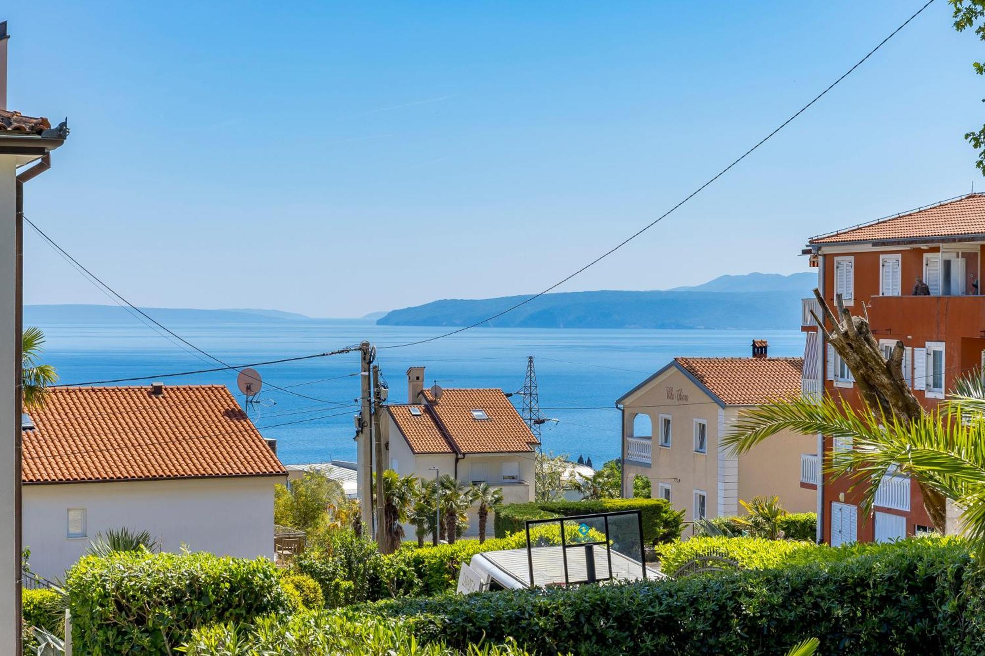 Villa Garden Apartment With Pool Opatija Extérieur photo