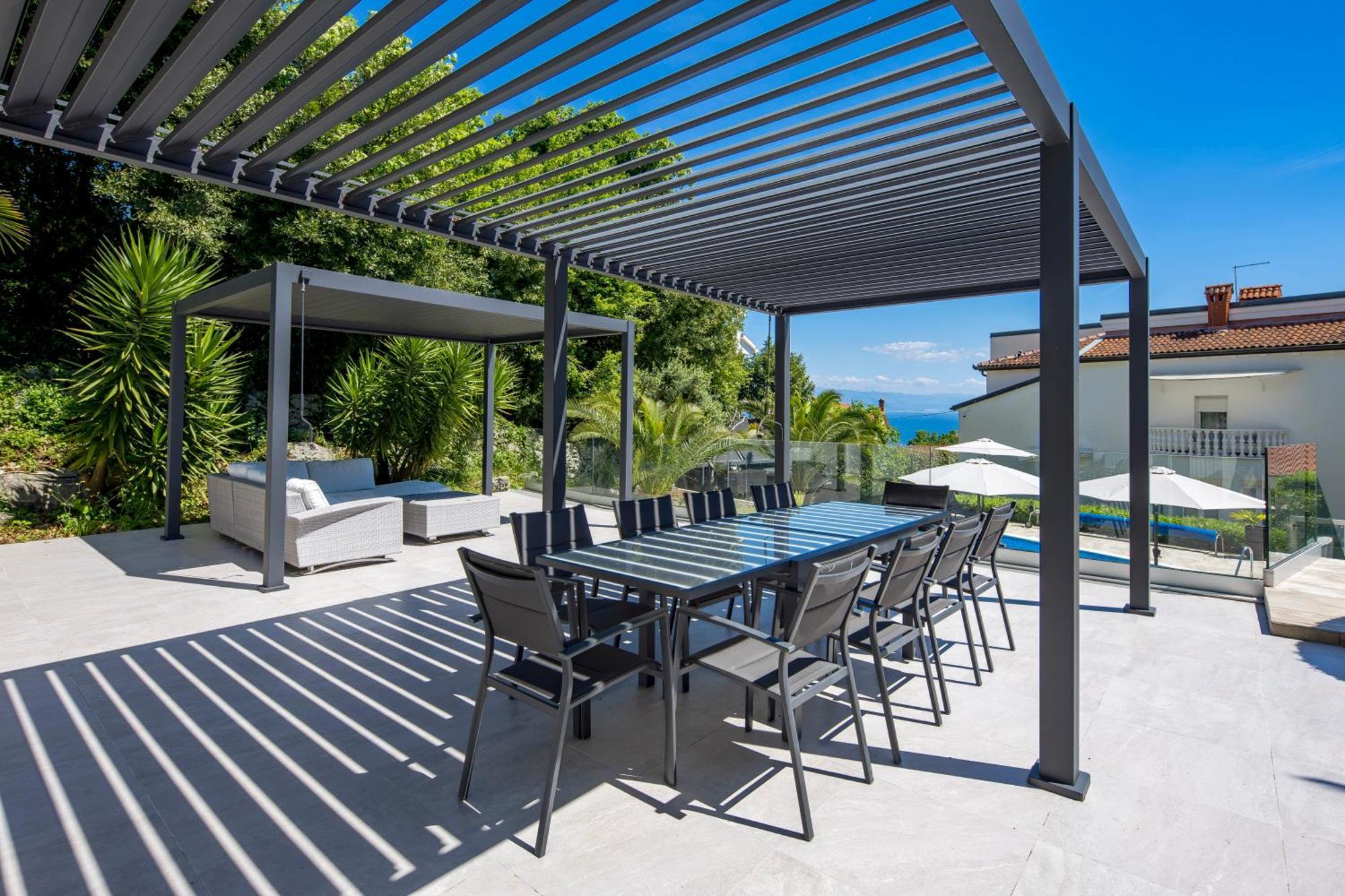 Villa Garden Apartment With Pool Opatija Extérieur photo