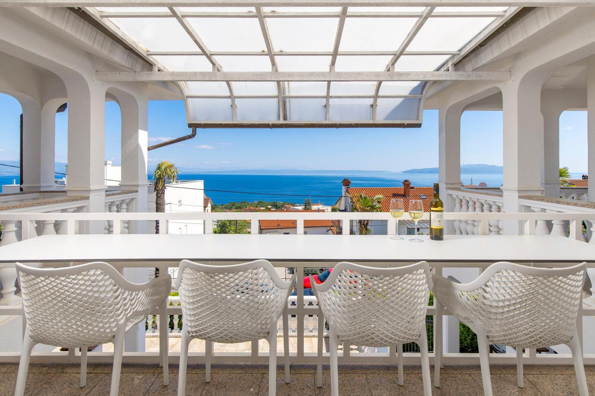 Villa Garden Apartment With Pool Opatija Extérieur photo