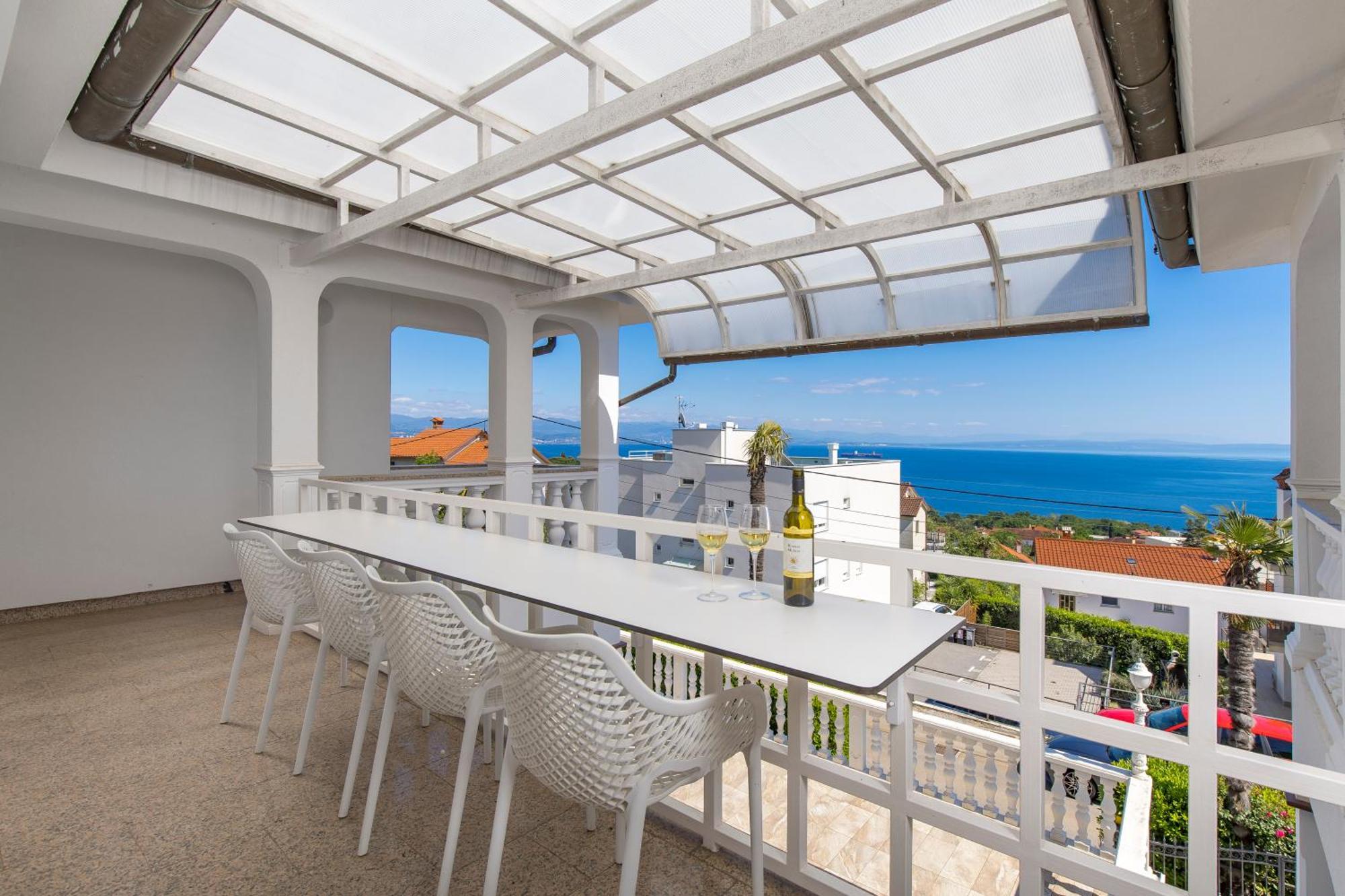 Villa Garden Apartment With Pool Opatija Extérieur photo