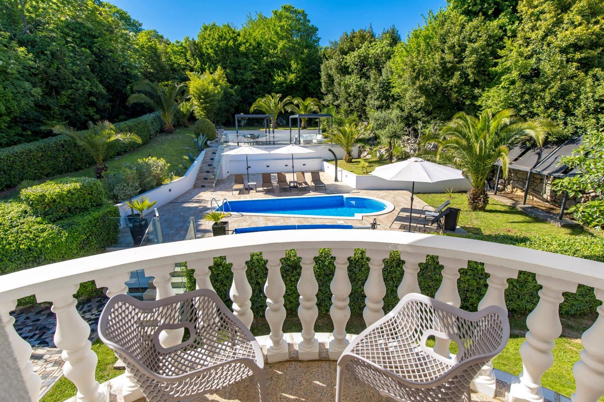 Villa Garden Apartment With Pool Opatija Extérieur photo
